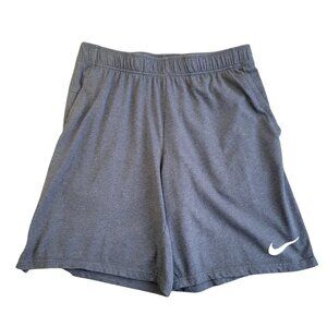 Nike Men's Dri-Fit Standard Fit Shorts Size M-Grey